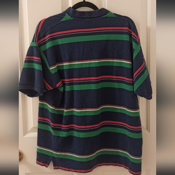 Vintage Dad Striped Polo Shirt - Picture 3 of 3